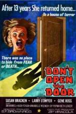 Watch Dont Open the Door Vumoo