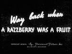 Watch Way Back When a Razzberry Was a Fruit Vumoo