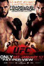Watch UFC 93 Franklin vs Henderson Vumoo