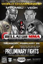 Watch Bellator 91 Preliminary Fights Vumoo
