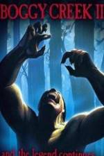 Watch The Barbaric Beast of Boggy Creek, Part II Vumoo
