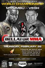 Watch Bellator 91 Christian M’Pumbu vs. Attila Vegh Vumoo